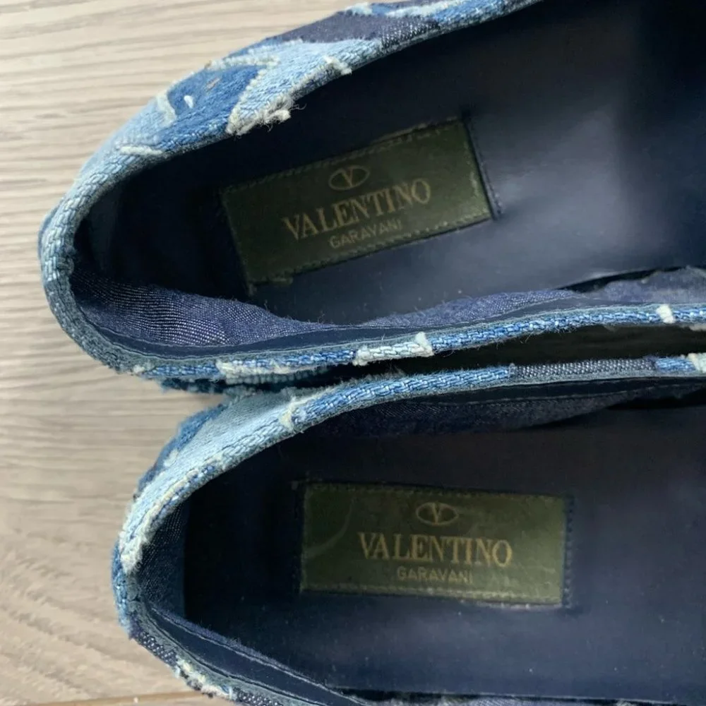 Valentino Garavani Camouflage Camustars Espadrille Flats Shoes